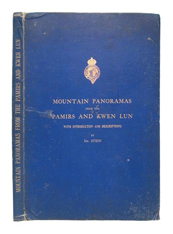 STEIN, MARC AUREL, Sir.  Mountain Panoramas from the Pamir and Kwen Lun.  1908